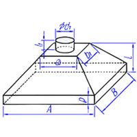 Зонт островного типа