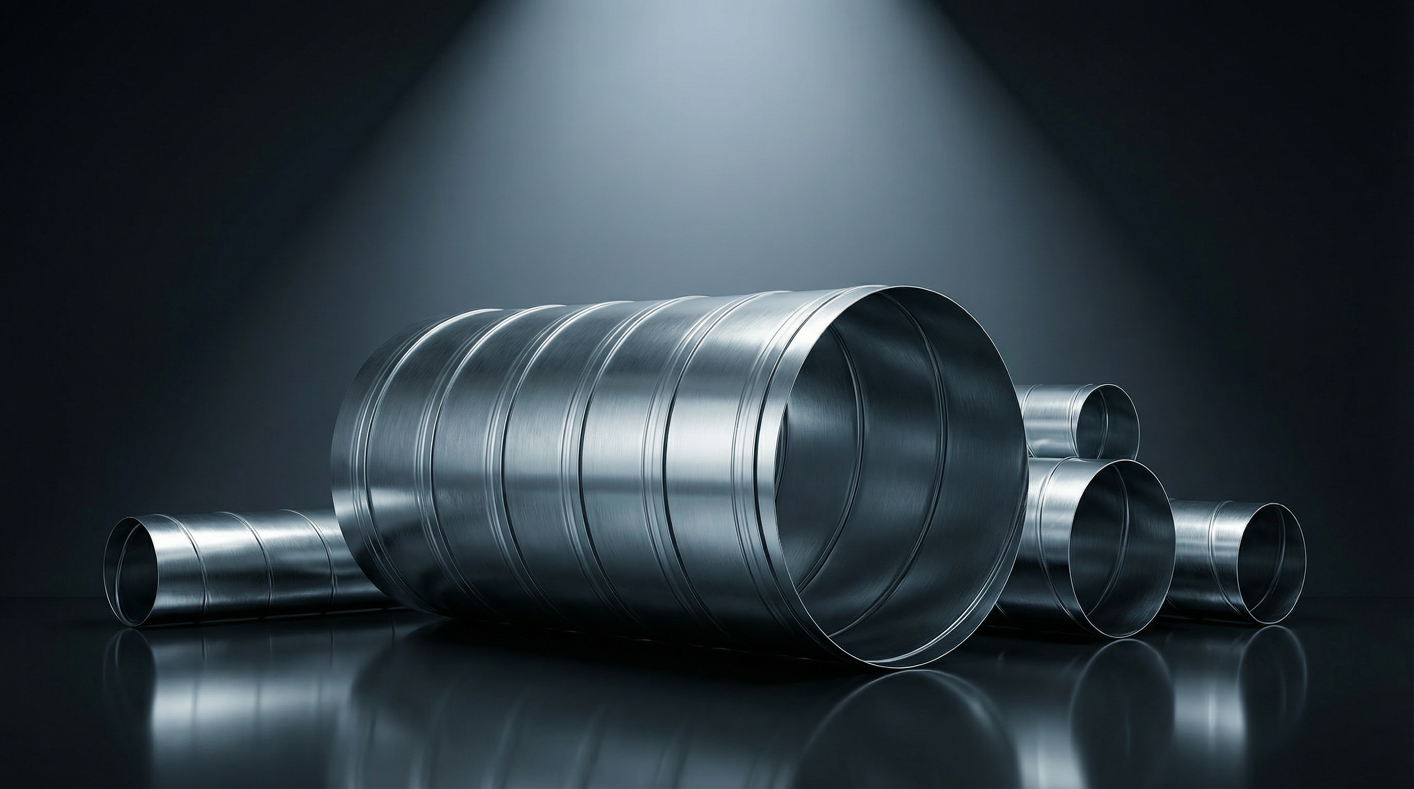 Спирально-навивные круглые воздуховоды