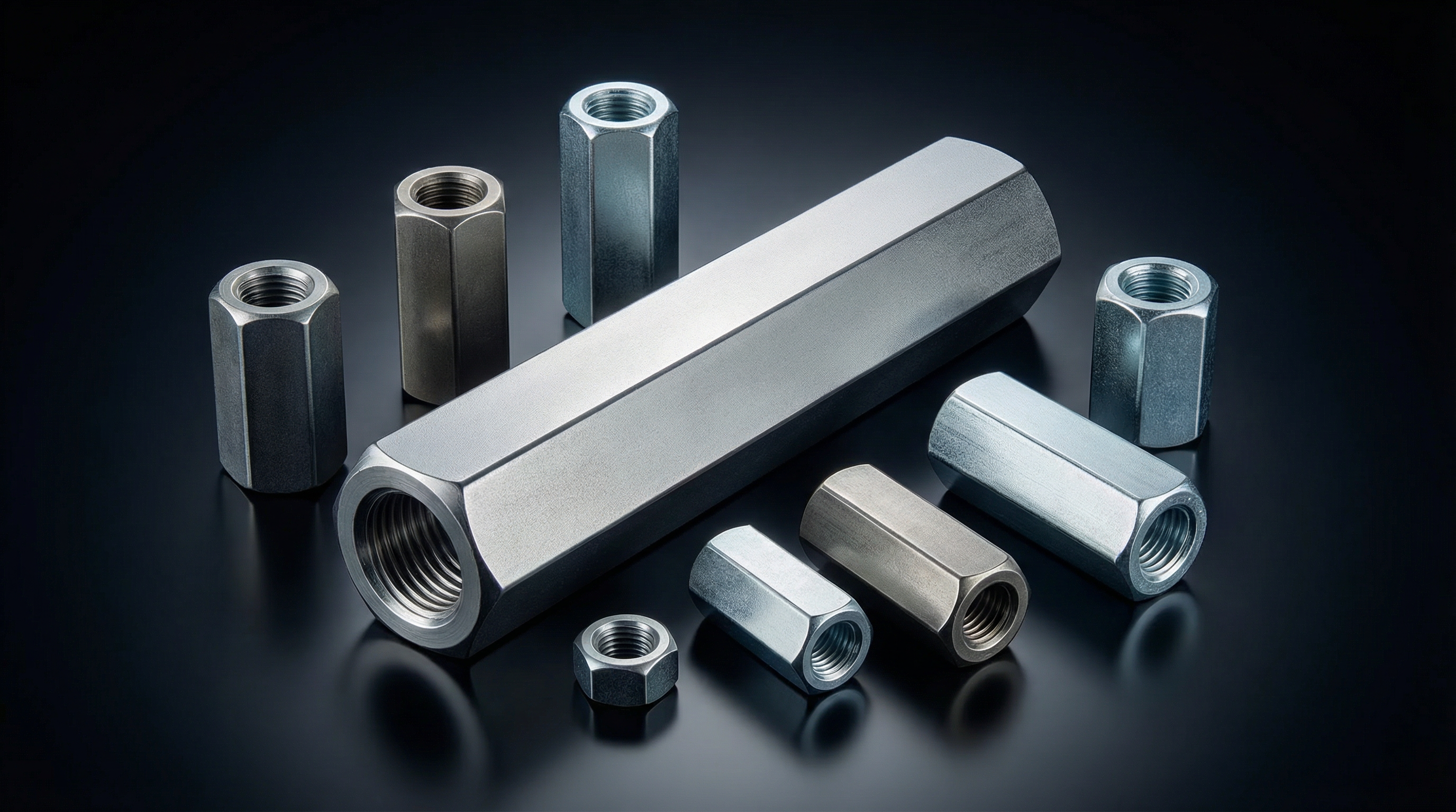 Гайки соединительные