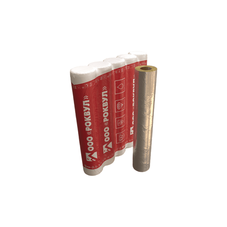 Цилиндры Роквул (Rockwool) 80 Кф1 негорючие (НГ)