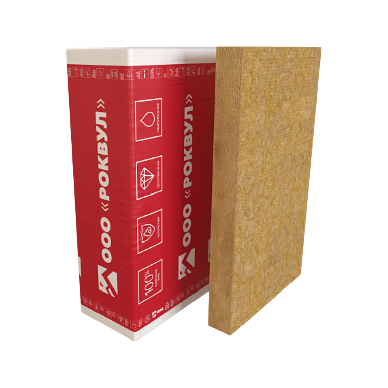 Минеральная вата Роквул (Rockwool) Фасад Баттс Д Оптима