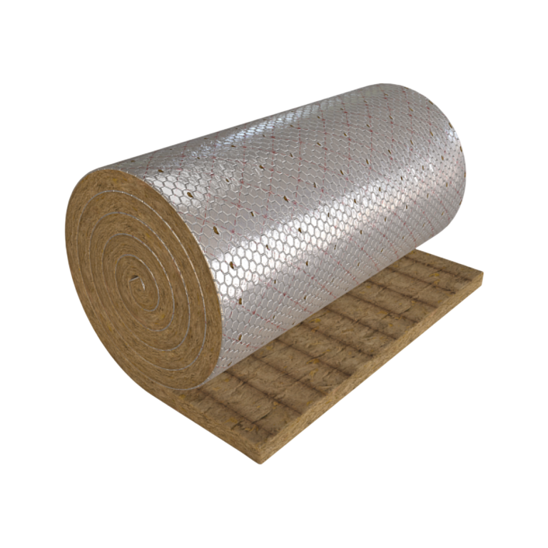 Вайред мат 105 Роквул (Rockwool) кашированный